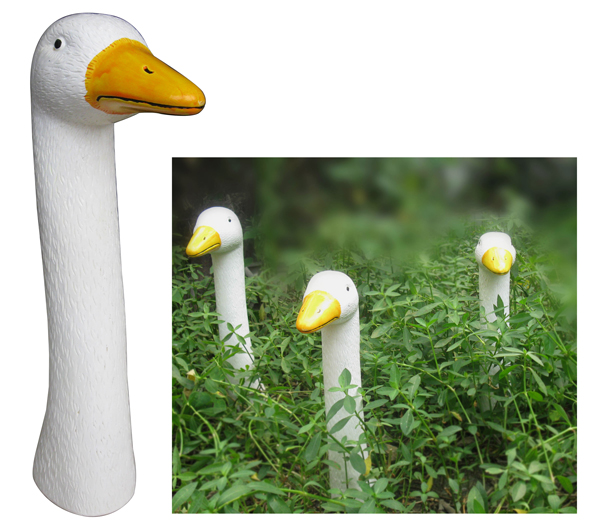 Gartenstecker Gänsehals, 3er Set