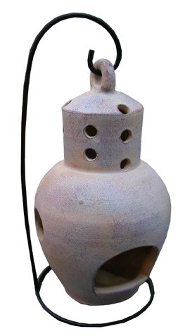 Mexikanischer-Kleinofen a. Terrakotta im