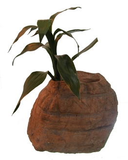 Pflanzschale aus Terrakotta, Maße: 21x16