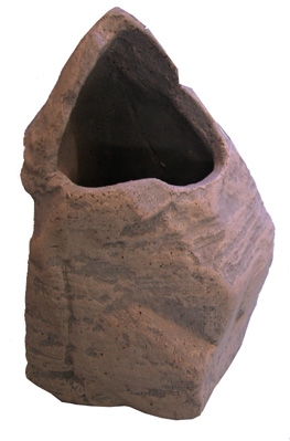 Pflanzvase aus Terrakotta, Maße: 14x12,5
