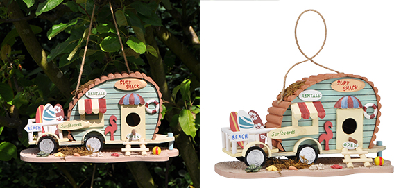 Vogelnisthaus Strandwagen