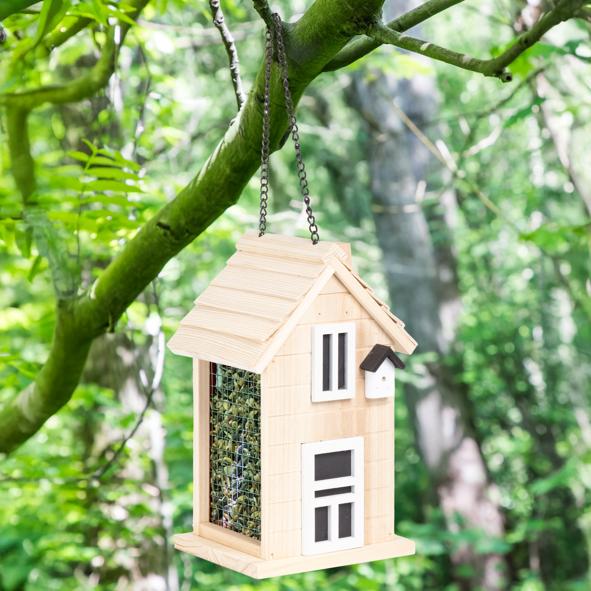 Vogelfutterhaus aus Holz