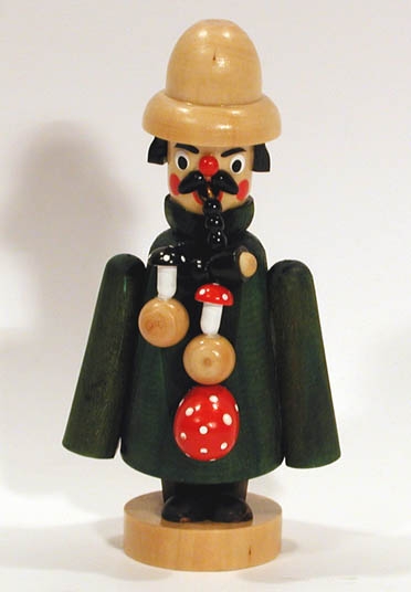 Räuchermännchen aus Holz, 6 verschiedene