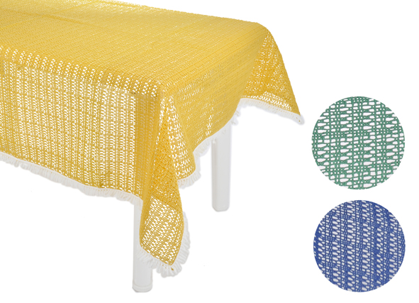 Tischdecke aus aufgeschäumten PVC