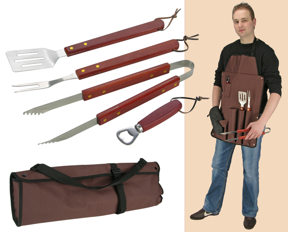 Grillbesteck Set 6 tlg.