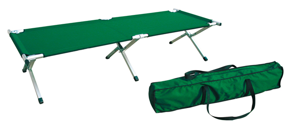 Feldbett mit Alugestänge