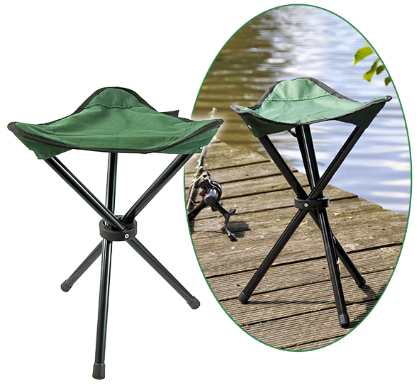 Angelhocker auf 3 Beinen