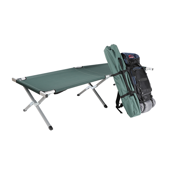 Feldbett mit Alu/Stahlgestänge