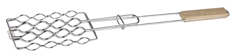 Würstchenbräter verchromt