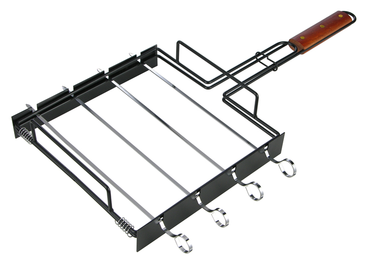 Schaschlik-Spieß-Bräter
