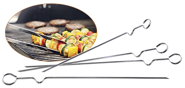 Schaschlik-Spieße-Set 4-tlg