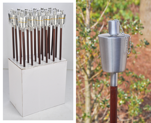 Gartenfackel, konisch