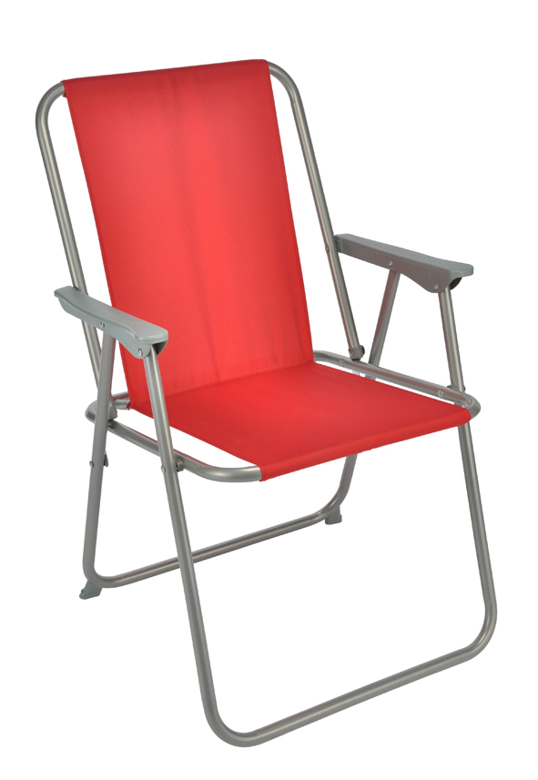 Klappstuhl mit Stahlrahmen