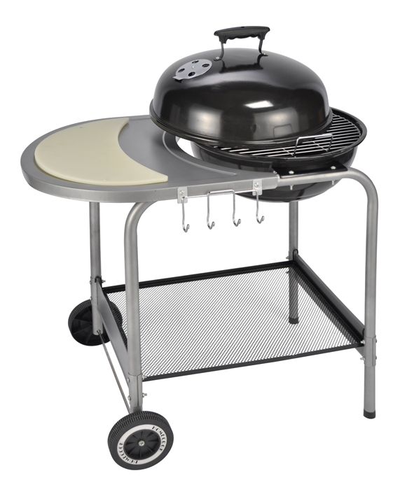 Grillwagen mit Deckel und Ablage