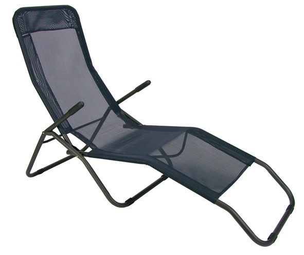 Saunaliege mit Textilbezug