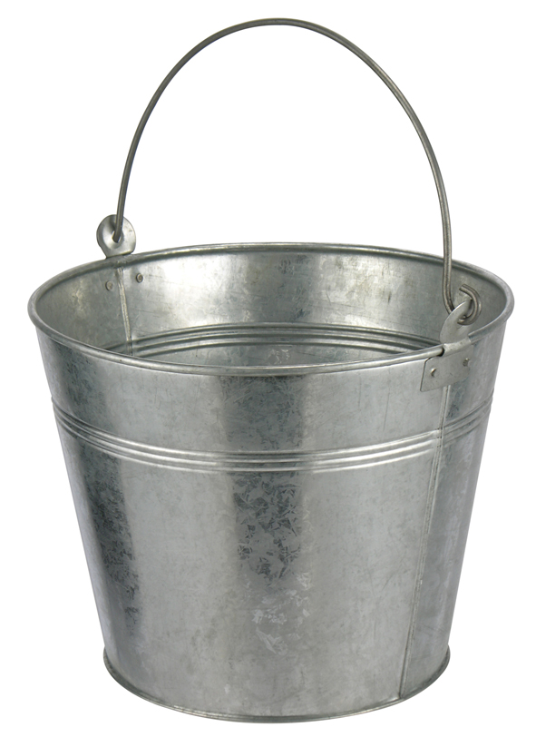 Zinkeimer mit Tragegriff - Fassungs-