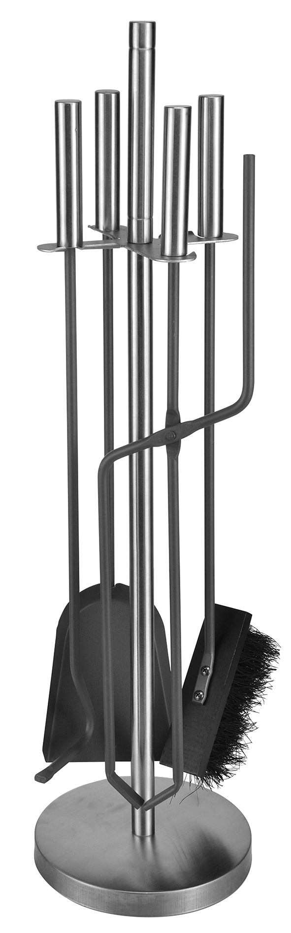 Kaminbesteck mit Edelstahlhalterung
