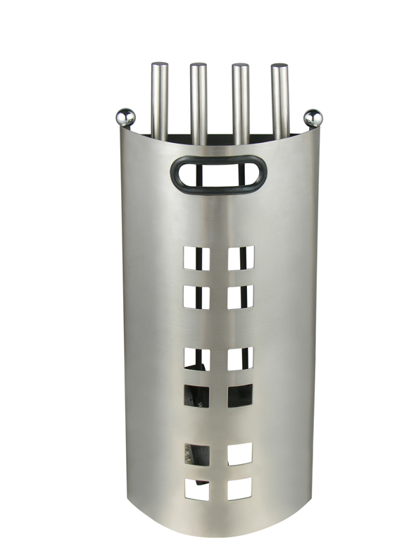 Kaminbesteck 5 teilig aus Edelstahl 18/0