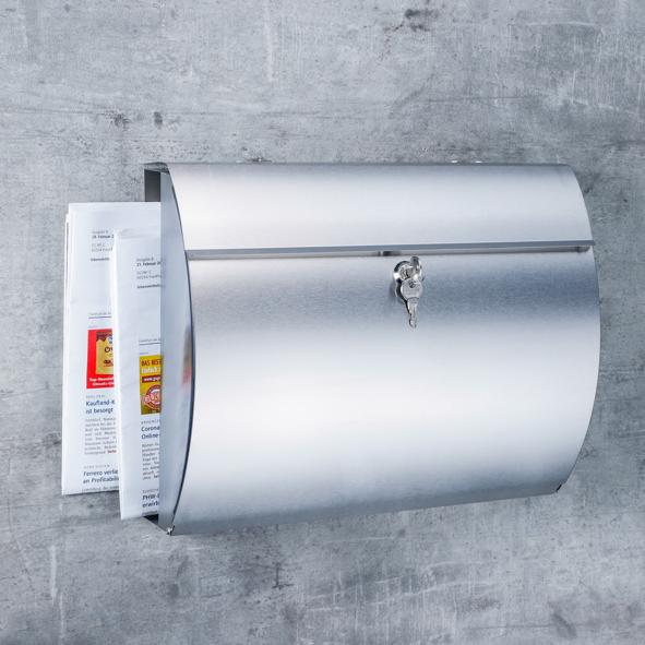 Briefkasten aus Edelstahl 18/8