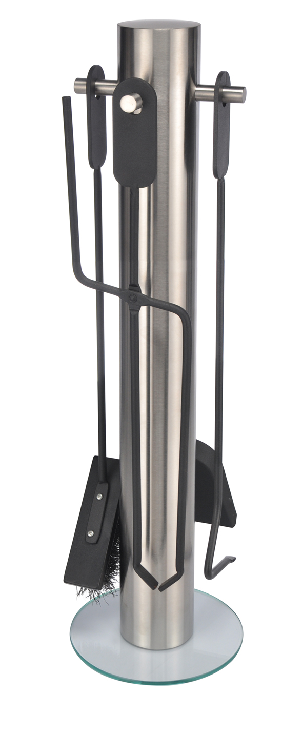 Kaminbesteck 5tlg aus Edelstahl