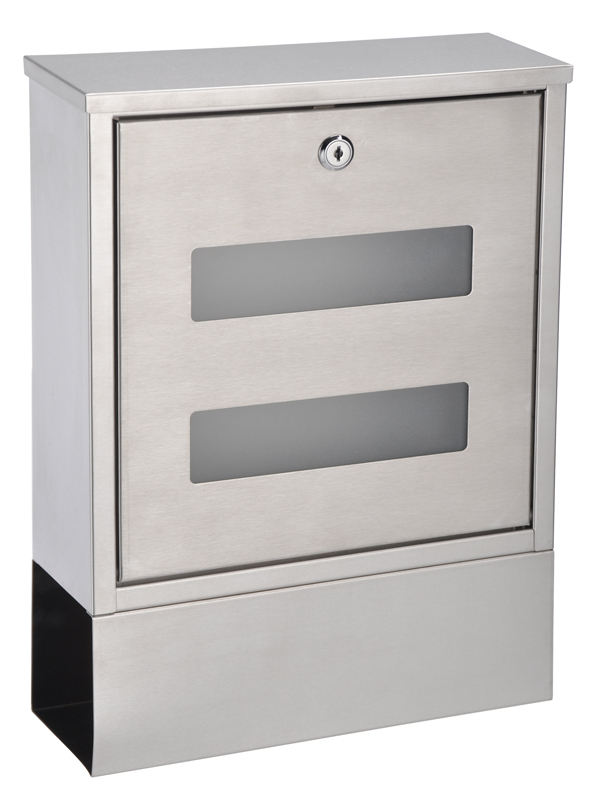 Briefkasten aus Edelstahl