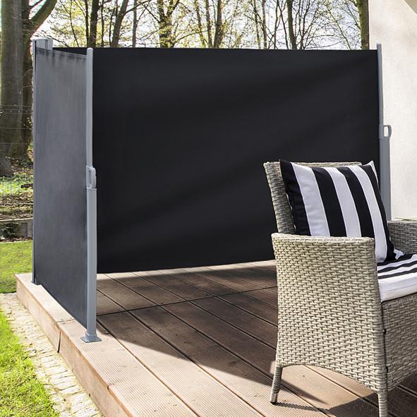 zweiseitiger Wind-und Sichtschutz