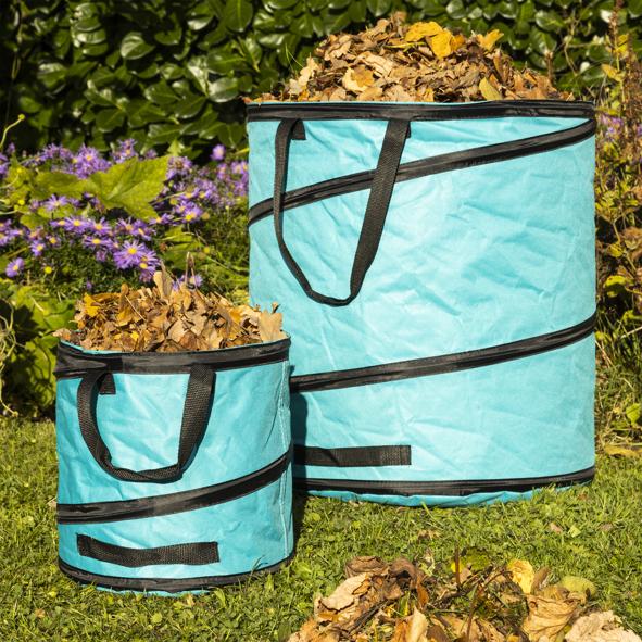 farbiges Pop Up Laubsack Set