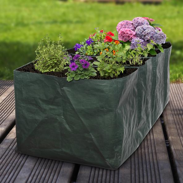 Pflanztasche mit 4 Fächern