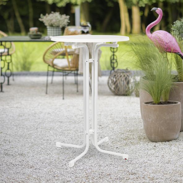 Stehtisch mit ca. 70 cm Durchmesser