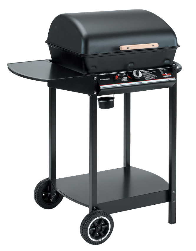 Lavastein-Gasgrillwagen