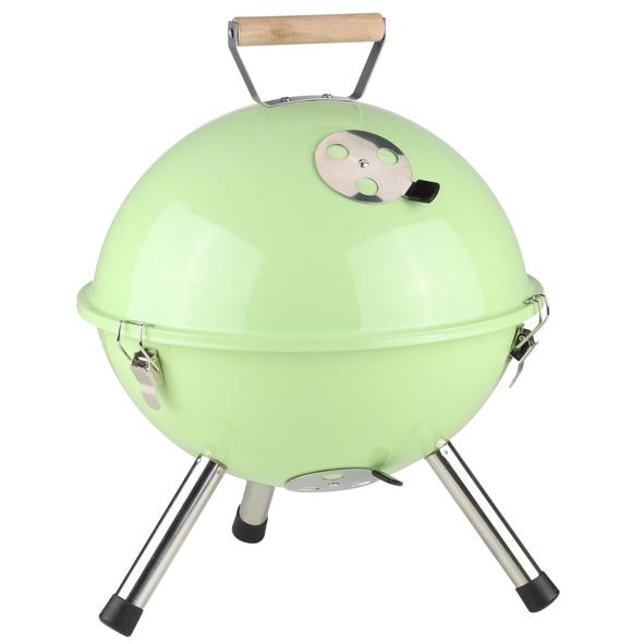 Mini-Kugelgrill in mintgrün