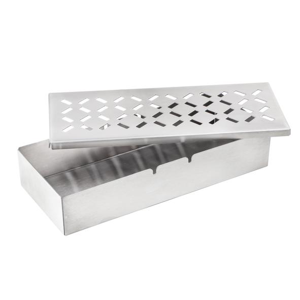 Räucherbox aus Edelstahl