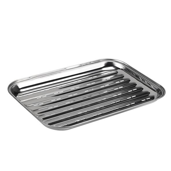 Edelstahl Grillschale