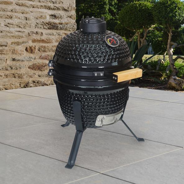 Kamado Grill-Smoker aus Keramik