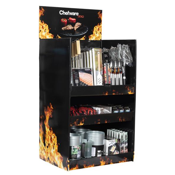 Grillzubehör-Display 144-teilig