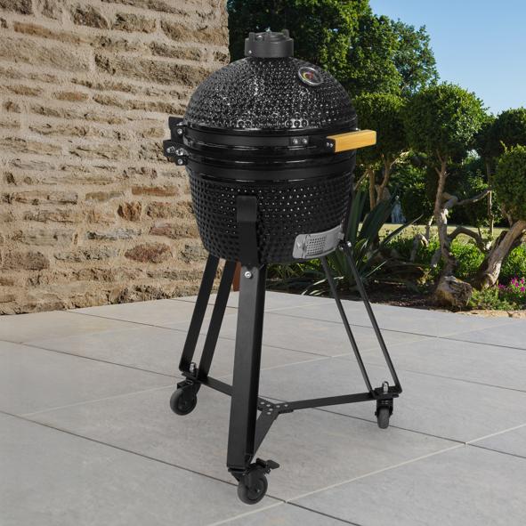 Kamado Grill-Smoker aus Keramik