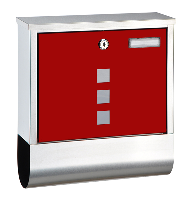 Briefkasten aus Edelstahl 18/8