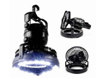 Zeltlampe + Ventilator