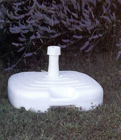 Schirmständer aus Kunststoff