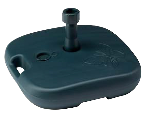 Sonnenschirmständer mit 2 Griffen, weiss