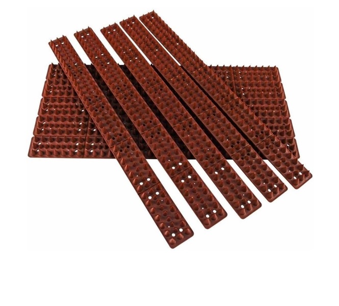 Vogelabwehr Spikes für Mauern und Zäune