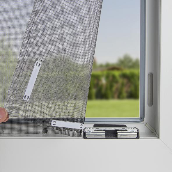 Fliegen- Insektenschutz für Fenster, 150 x 130cm
