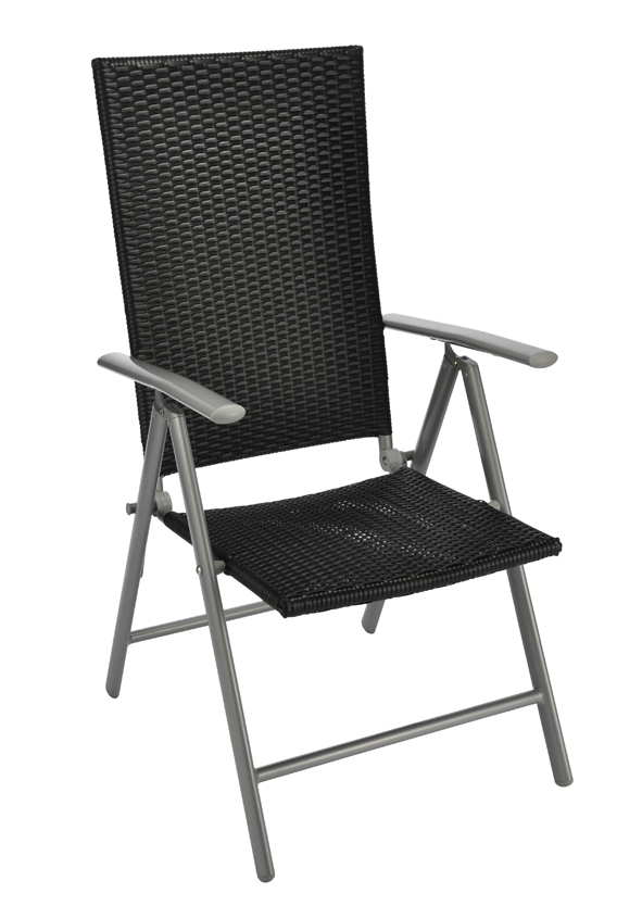 Gartenstuhl, Lehne verstellbar