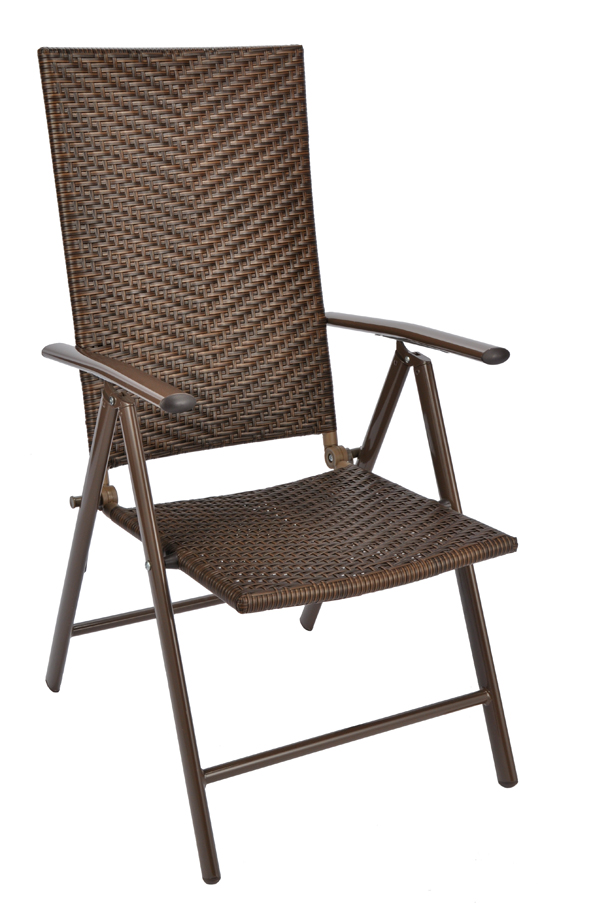 Gartenstuhl, Lehne verstellbar