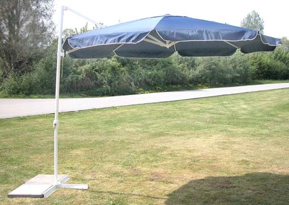 Alu-Ampelschirm - Blau