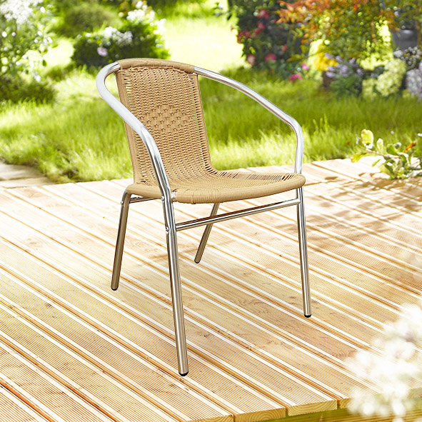 Geflecht Bistrostuhl Marina