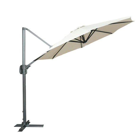 Alu-Ampelschirm - Beige