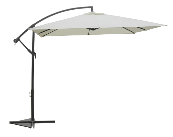 Alu-Ampelschirm - Beige