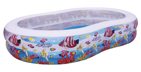 Familien Pool in Form einer Acht