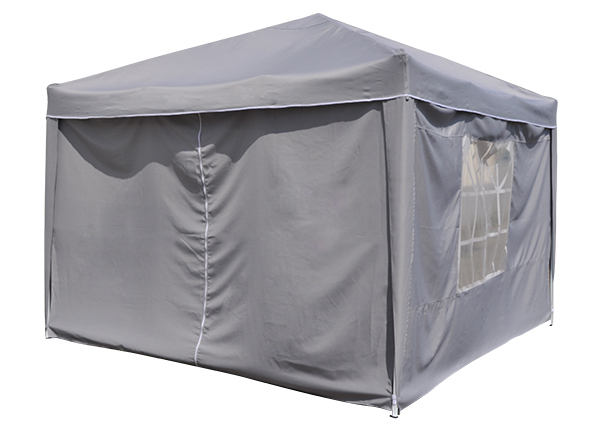 Pavillon, faltbar, 3x3m, grau
